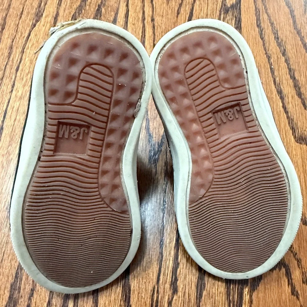 Johnston & Murphy Boys' McGuffey Leather Hook-and-Loop Chukka Boots Toddler 5